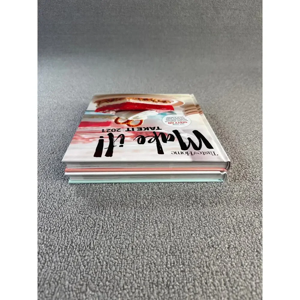 Taste of Home Cookbook Make It! Take It Lot‎ of 2 Potluck, Picnic, BBQ, Holiday